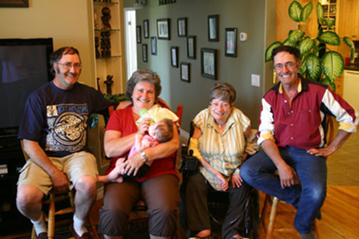 Butcher Family at Diane's 60th